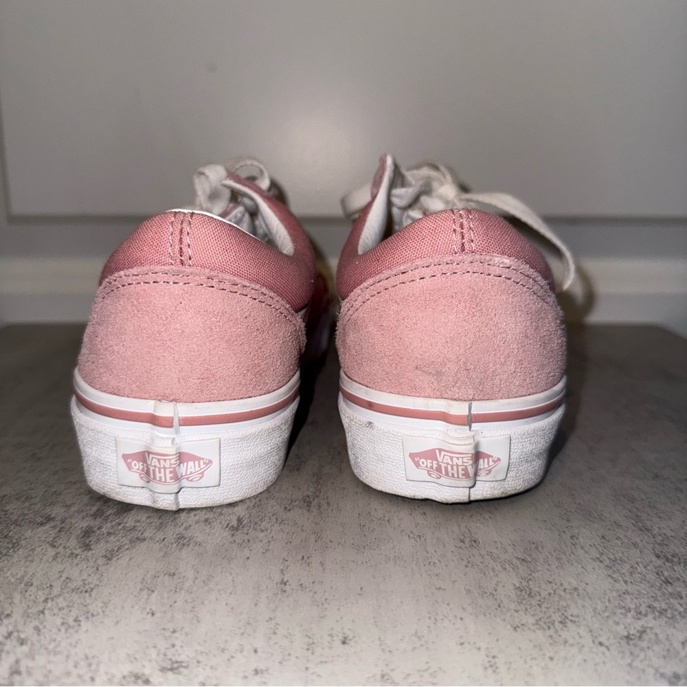 Old Skool Shoe Dawn Pink / True White Size 4.5 Men / 6 Women - Picture 4 of 7